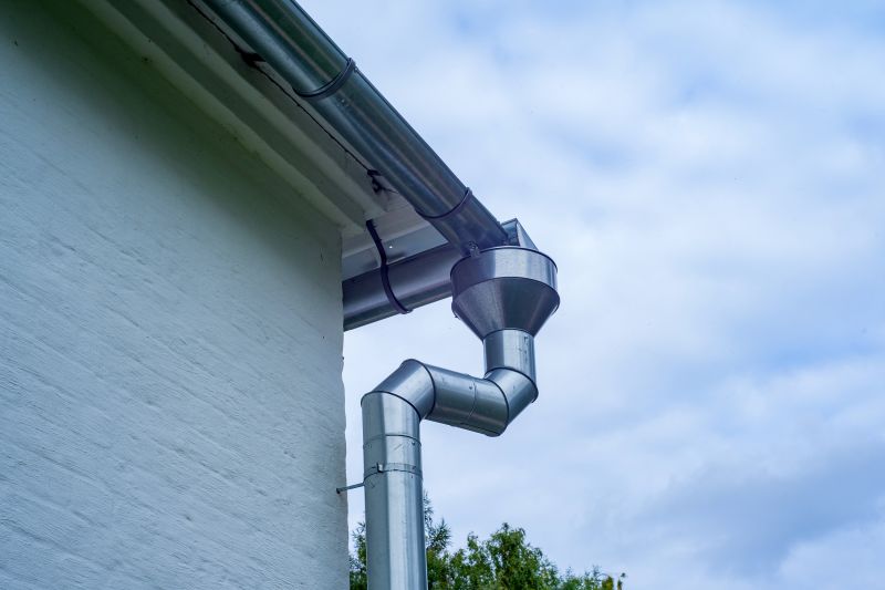 Copper Downspout Installation