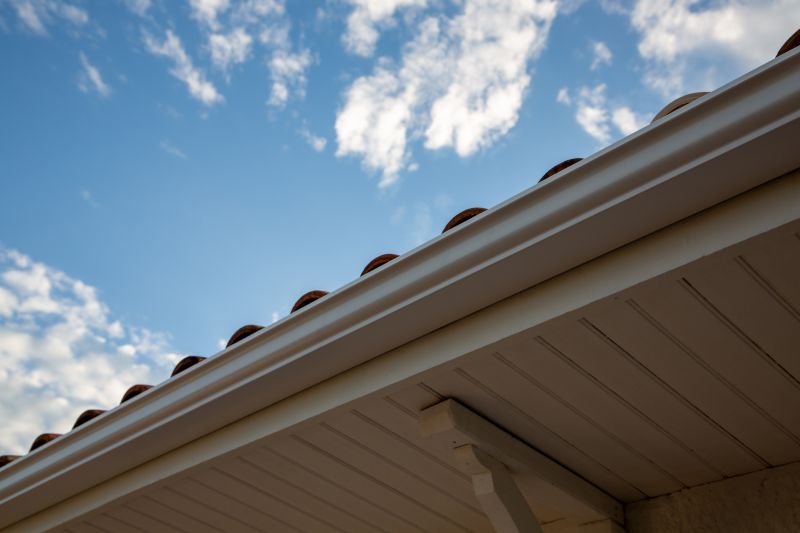 Finished Gutter Installation on Roofline