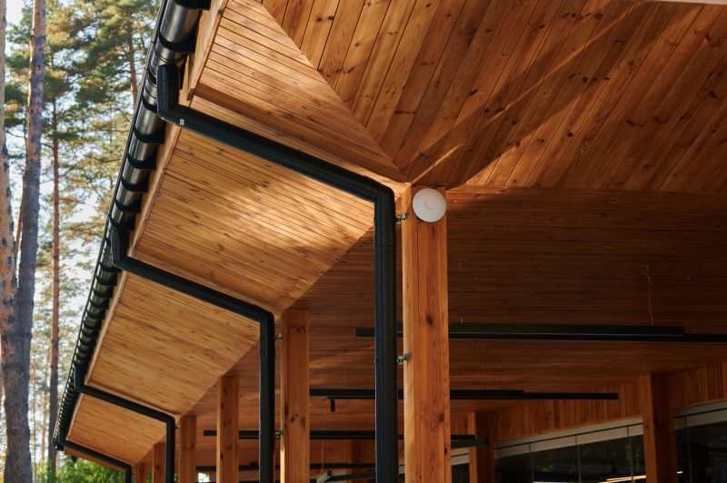 Wood Gutter Installation
